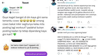 Teman Pria Ingatkan Jangan Unggah Foto saat Workout,  Bisa Undang Hawa Nafsu, Kolom Komentarnya Tuai Pro Kontra Publik