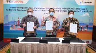 Perkuat Transisi Energi, Pertamina Renewable Diesel Hadir untuk EV Jakarta E-Prix 2022