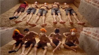 Tampil Beda, SEVENTEEN Ajak Ibu-ibu di Sauna untuk Lakukan HOT Challenge