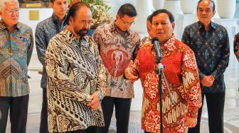 Gelar Pertemuan di Hari Lahir Pancasila, Peluang Koalisi Prabowo-Paloh Kecil di Pilpres 2024