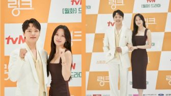 Yeo Jin Goo dan Moon Ga Young Tampil Serasi di Press Conference Drama Baru
