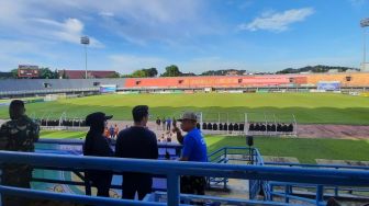 Sambut Pramusim Piala Presiden 2022, Perbaikan Stadion Gor Segiri Sudah Capai 70 Persen