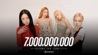 BLACKPINK Jadi Girl Grup Pertama yang Lampaui 7 Miliar Streaming di Spotify