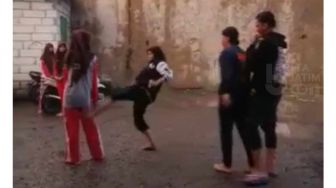 Beredar Video Pendekar Silat Aniaya Pelajar SMP Perempuan di Gedangan Sidoarjo