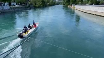 Sudah 29 Km Sungai Aare Disusuri, Jasad Eril Belum Ditemukan