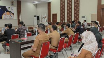 Gubernur Sulawesi Tengah Buka Pelatihan Jurnalistik Humas Pemprov Sulteng 