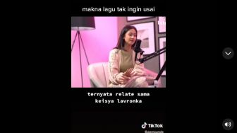 Terbitkan Single Terbaru 'Tak Ingin Usai', Sebut Ada Kaitan Dengan Pengalaman Keisya Lavronka