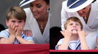 Video Ini Jadi Bukti Kalau Kate Middleton Aslinya Pecicilan, Warganet: Kerandoman Louis Nurun dari Mamanya