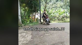 Aksi Bocil Nyalakan Motor Matik di Jalan Bikin Publik Tahan Ketawa, Ini Alasannya