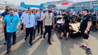 Presiden RI Joko Widodo Sebut Formula E Bagian Sport Otomotif Masa Depan, Simak Spek Baterai Balap Hari Ini