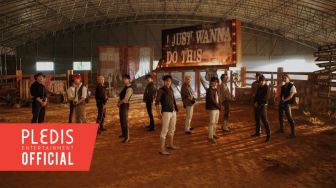 Usung Tema Koboi, SEVENTEEN Rilis Video Spesial untuk Lagu HOT