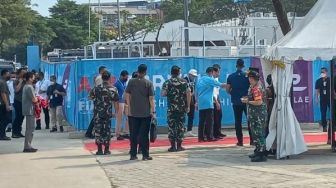 Ditunggu-tunggu Penyelenggara Formula E, Presiden Jokowi Akhirnya Datangi Sirkuit JIEC Jelang Balapan Utama