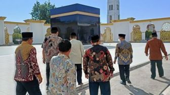 Wali Kota Judas Amir Klaim Taman Manasik Haji di Masjid Agung Kota Palopo Terbesar di Kawasan Timur Indonesia