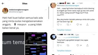 Kena Tipu Oknum Berseragam yang Minta Kirim Pulsa, Warganet Malah Dibuat Heran