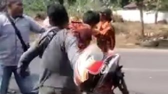 Viral Kericuhan di Purwakarta, Anggota Ormas PP Dibanting oleh Mata Elang, Netizen: Seru Nih!
