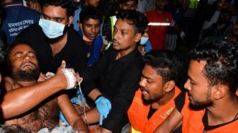 Kebakaran Depot Peti Kemas Tewaskan 16 Orang di Bangladesh, 150 Orang Luka-luka