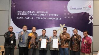 Tingkatkan Kompetensi SDM, Bank Papua Manfaatkan Aplikasi LMS dari Telkom