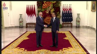 Presiden Jokowi Menerima Kunjungan PM Australia Anthony Albanese