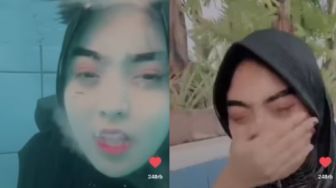 Make Up Wanita Ini Luntur saat Buat Konten Berenang, Netizen: Gua Kira Rohnya Keluar