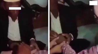 Viral Pernikahan Beda Generasi, Kakek 100 Tahun Malu-malu Nikahi Wanita 40 Tahun, Publik: Jomblo Meringis