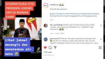 Beri Ucapan Belasungkawa ke Ridwan Kamil, Presiden Jokowi Disebut Menangis, Warganet: Sedih