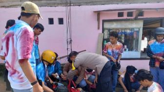 Belasan Pelajar SMK asal Leuwiliang Bogor Ditangkap Polisi di Cisolok Sukabumi