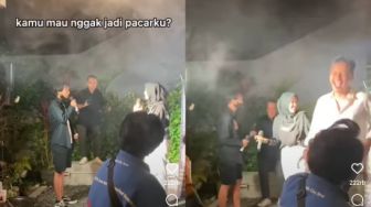 Nyatakan Cinta di Depan Banyak Orang, Laki-Laki Ini Dapat Jawaban Menohok