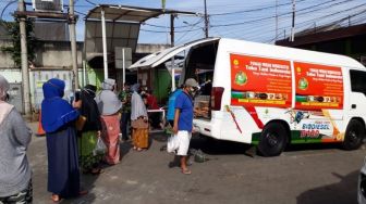 Pemkot Jakbar Gelar Bazar Sembako Murah di Beberapa Rusun