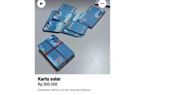 Fuel Card Solar Bersubsidi Kedapatan Dijual di Marketpace Batam, Ini Kata Disperindag