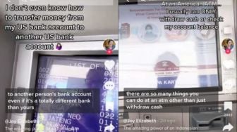 Viral Cewek Bule Syok Lihat ATM Indonesia: Ini Sangat Canggih, di Amerika Serikat Tidak Ada