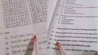 Jawaban Murid di Soal yang Dikoreksi Ini Tak Biasa, Guru Sebut Bocah Server Mistis