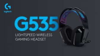 Headset Nirkabel Logitech G535 Lightspeed, Bikin Nyaman Main Game Sepanjang Hari