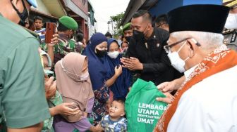 Dukung Pengembangan Batik Khas Bogor, Wapres Berharap Produk dari Kampung Cibuluh Bisa Diekspor ke Luar Negeri