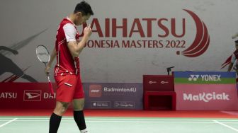 Jonatan Christie Tersingkir di 16 Besar Indonesia Open 2022 karena Kurang Sabar