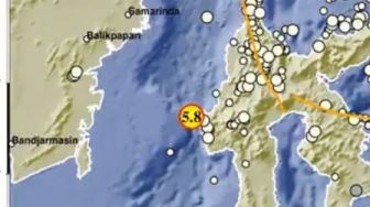 Gempa 5,8 M di Mamuju Terasa Sampai Samarinda, Balikpapan, dan Paser