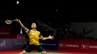 Statistik Anthony Ginting vs Lee Zii Jia Jelang Perempat Final Indonesia Masters 2022