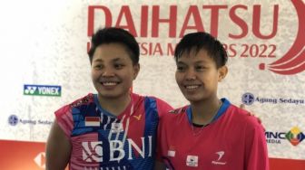 Hasil Indonesia Open 2022: Apriyani/Fadia Menang, Vito Tumbang