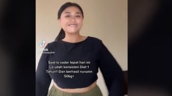 Pamer Badan Lebih Ramping hasil Jerih Payahnya Lakukan Diet, Clarissa Putri Banjir Pujian