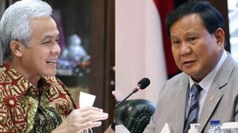 Survei Poltracking: Elektabilitas Ganjar Tertinggi, Prabowo dan Anies Baswedan Capres Paling Dikenal Publik