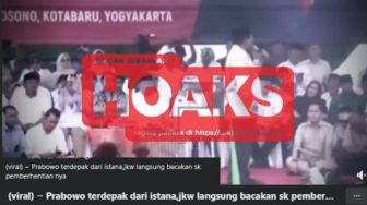 CEK FAKTA: Prabowo Dikabarkan Terdepak dari Istana dan Jokowi Langsung Bacakan SK Pemberhentian, Benarkah?