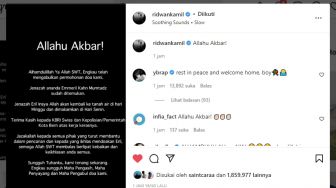 Jenazah Emmeril Kahn Mumtadz Ditemukan, Ridwan Kamil Ucap Takbir: Allahu Akbar!