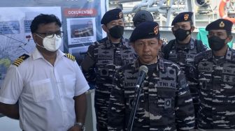 Pangkoarmada I Bantah Perwiranya Meminta Uang USD 375 Ribu untuk Lepaskan Kapal Tanker Panama