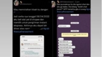 Viral, Curhatan Wanita Dapat Chat Tak Senonoh Dari Oknum Driver Ojol Bikin Netizen Kesal