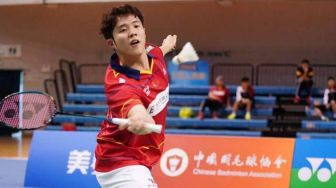 Profil He Ji Ting, Ganda Putra China Tantang Fajri di Semifinal Indonesia Masters 2022