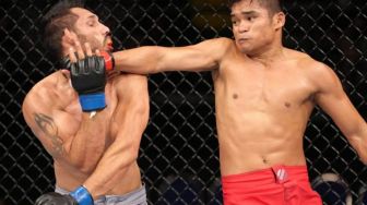 Petarung Indonesia Jeka Saragih Jalani Latihan Intensif Jelang Tampil di UFC 280
