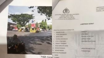 Tak Merasa Melanggar Lalu Lintas, Pria Ini Justru Dikirimi Surat Tilang dari Surabaya