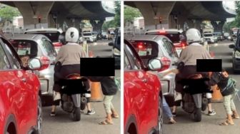 Viral Bocah Cium Pemotor Wanita di Jalan, Satpol PP Bandung Turun Tangan Panggil Orang Tua