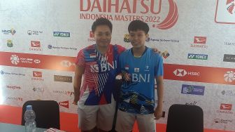 Kantongi Tiket Final Indonesia Masters 2022, Apriyani/Fadia: Senyum Adalah Kunci