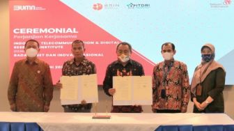 Telkom dan BRIN Kolaborasi Riset Perikanan, Agribisnis dan Pariwisata