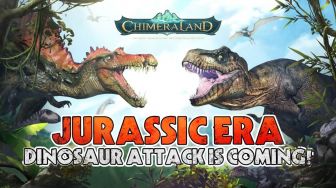 Chimeraland Hadirkan Jurassic Era, Koleksi Dinosaurus